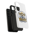 Fortune Favors the Brave Phone Case (Protective Tough Case with Lion Emblem)