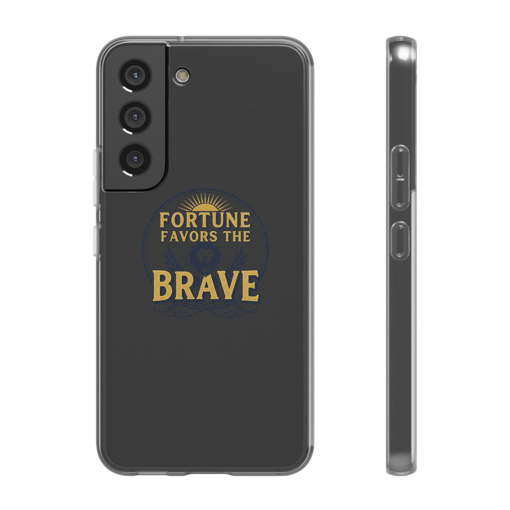 Fortune Favors the Brave Lion Emblem (Flexi Cases)