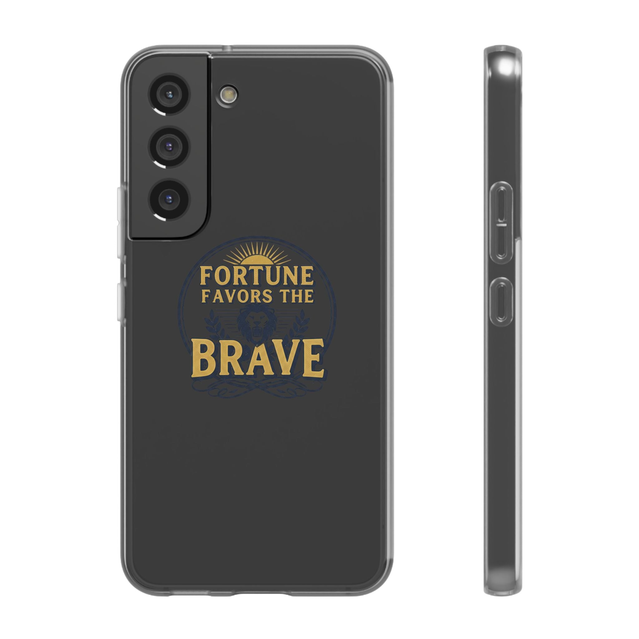 Fortune Favors the Brave Lion Emblem (Flexi Cases)