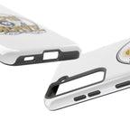 Fortune Favors the Brave Phone Case (Protective Tough Case with Lion Emblem)