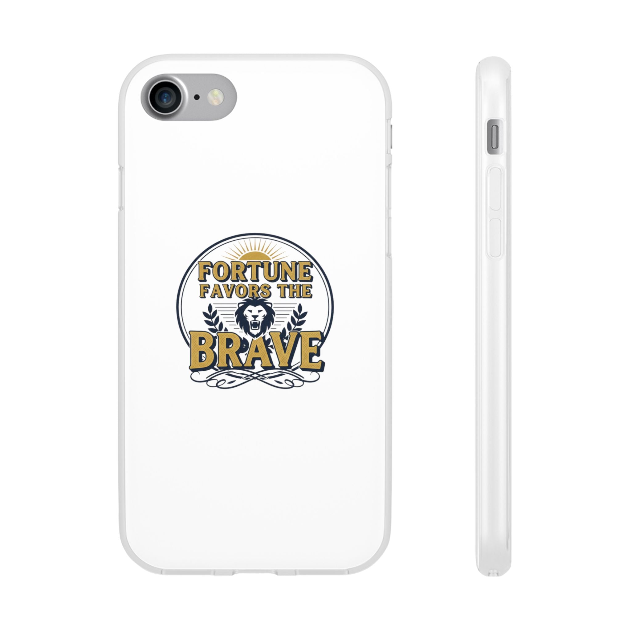 Fortune Favors the Brave Lion Emblem (Flexi Cases)