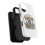 Fortune Favors the Brave Phone Case (Protective Tough Case with Lion Emblem)