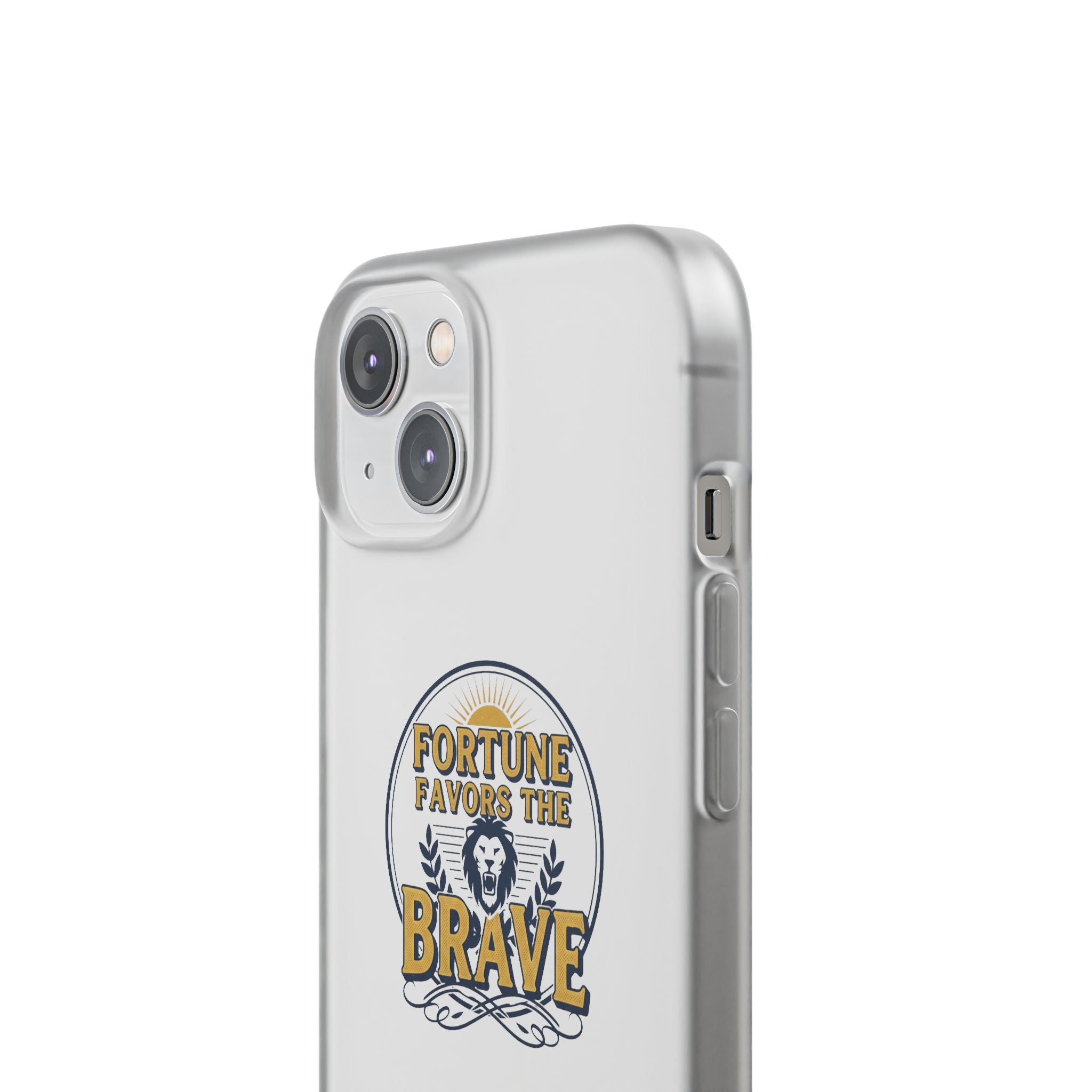 Fortune Favors the Brave Lion Emblem (Flexi Cases)