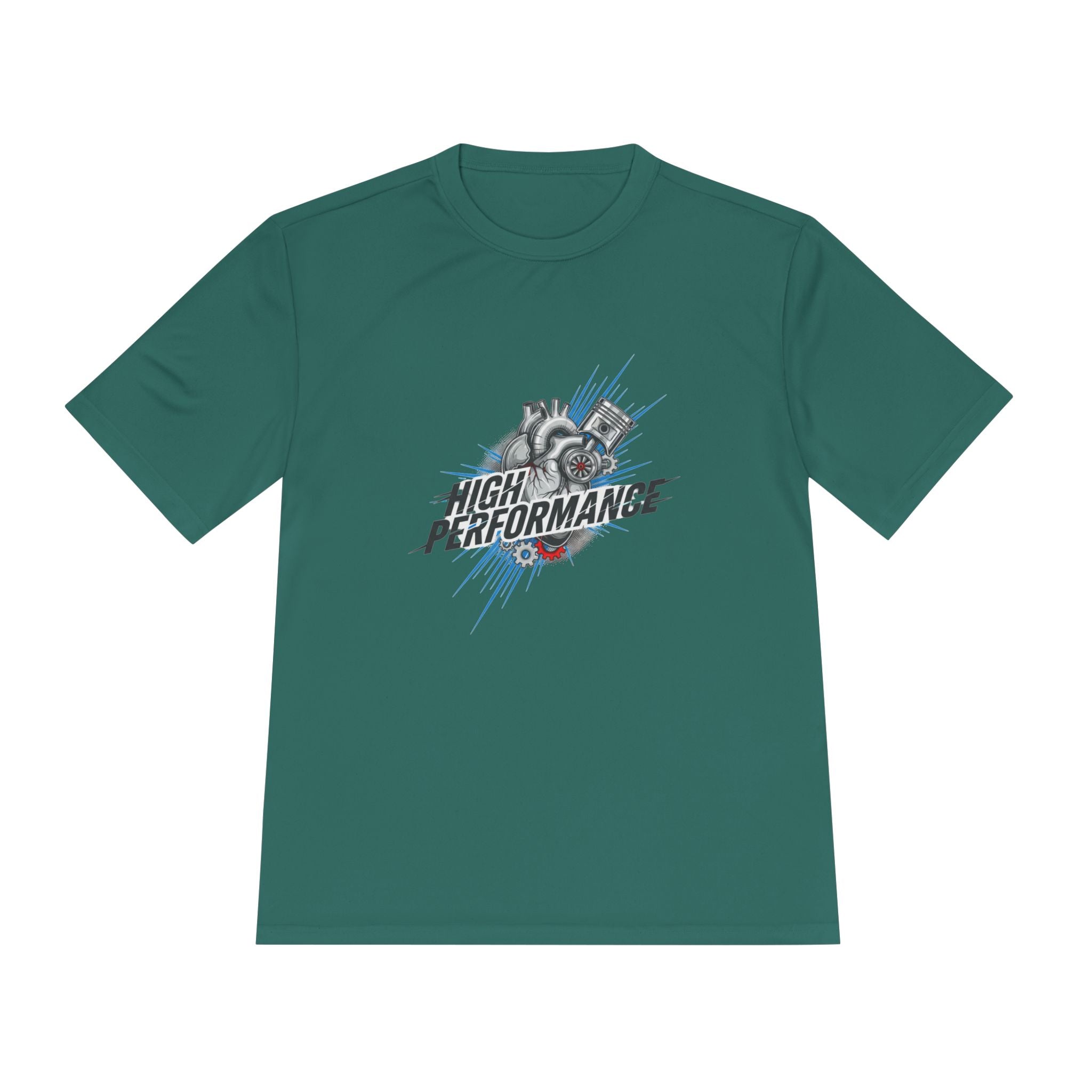 High Performance Racing Tee — Moisture-Wicking Athletic Shirt