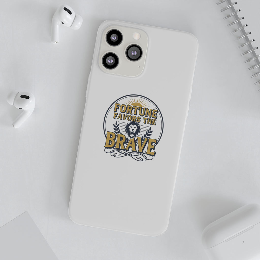 Fortune Favors the Brave Lion Emblem (Flexi Cases)