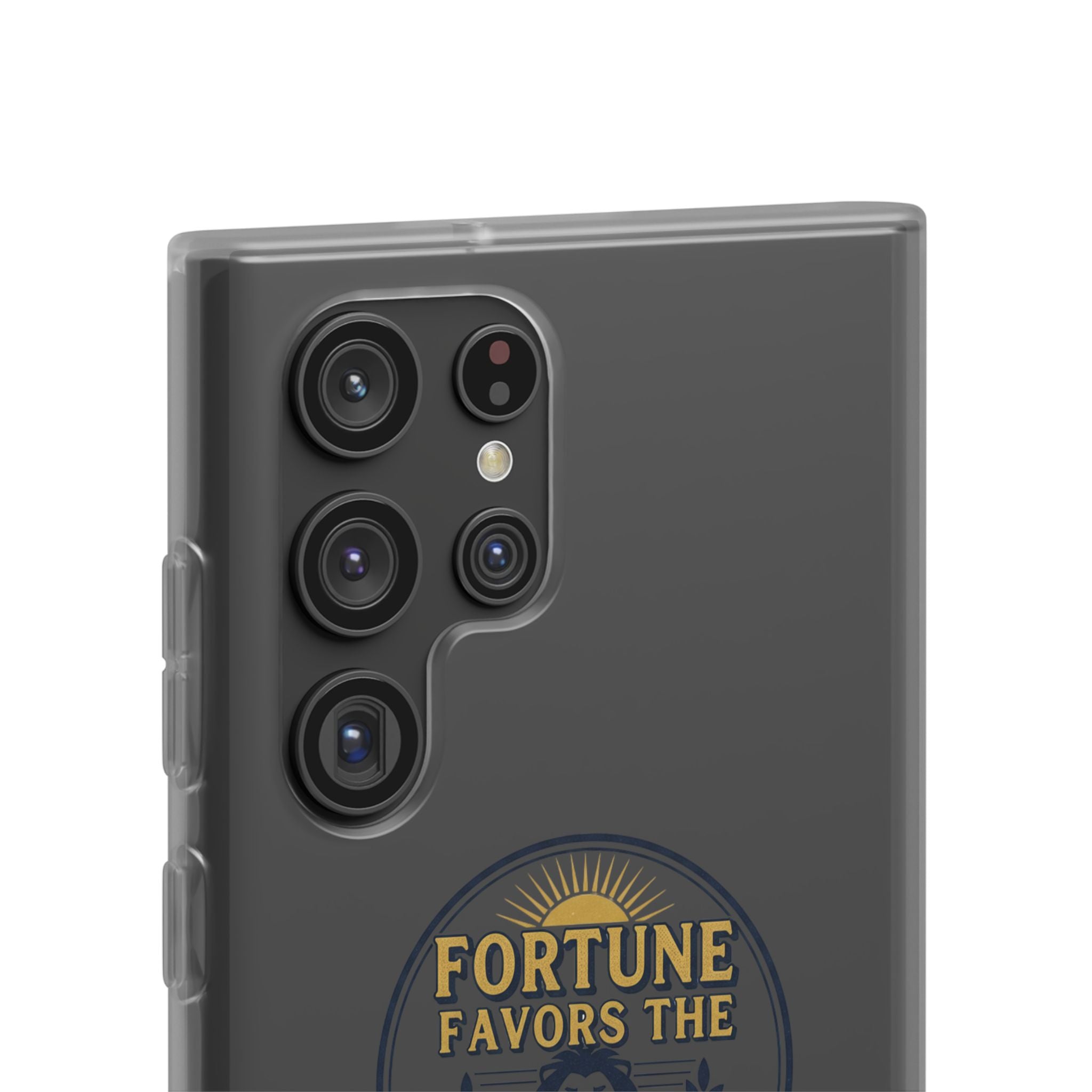 Fortune Favors the Brave Lion Emblem (Flexi Cases)