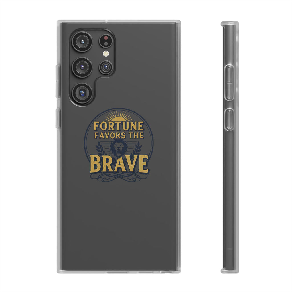 Fortune Favors the Brave Lion Emblem (Flexi Cases)