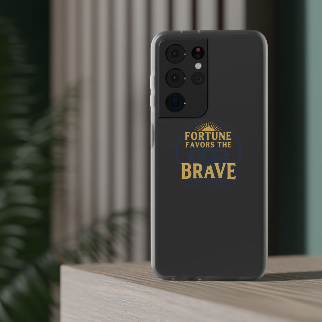Fortune Favors the Brave Lion Emblem (Flexi Cases)