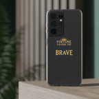 Fortune Favors the Brave Lion Emblem (Flexi Cases)