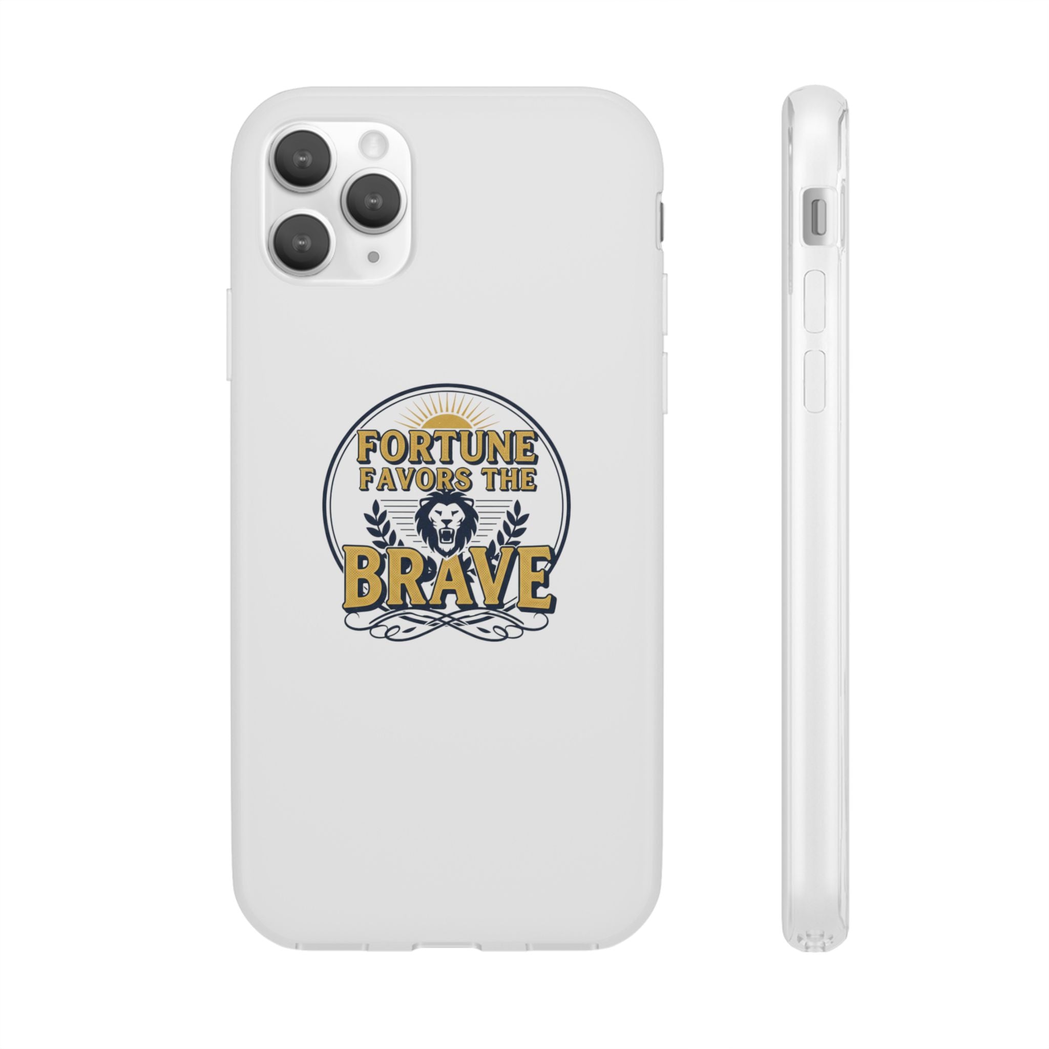 Fortune Favors the Brave Lion Emblem (Flexi Cases)