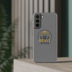 Fortune Favors the Brave Lion Emblem (Flexi Cases)