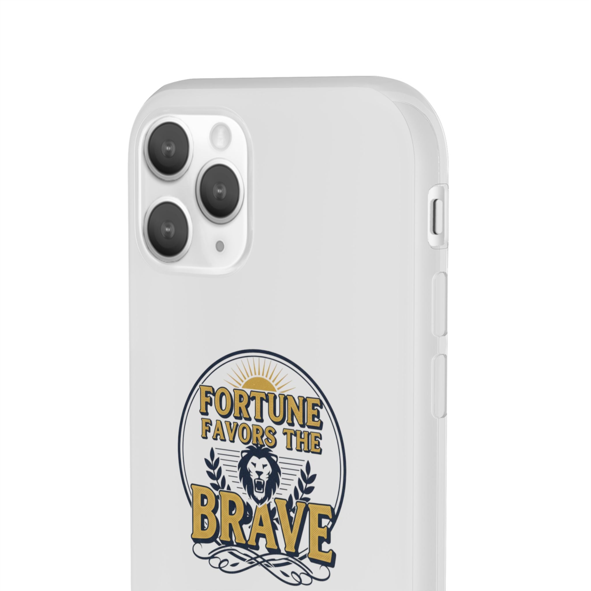 Fortune Favors the Brave Lion Emblem (Flexi Cases)