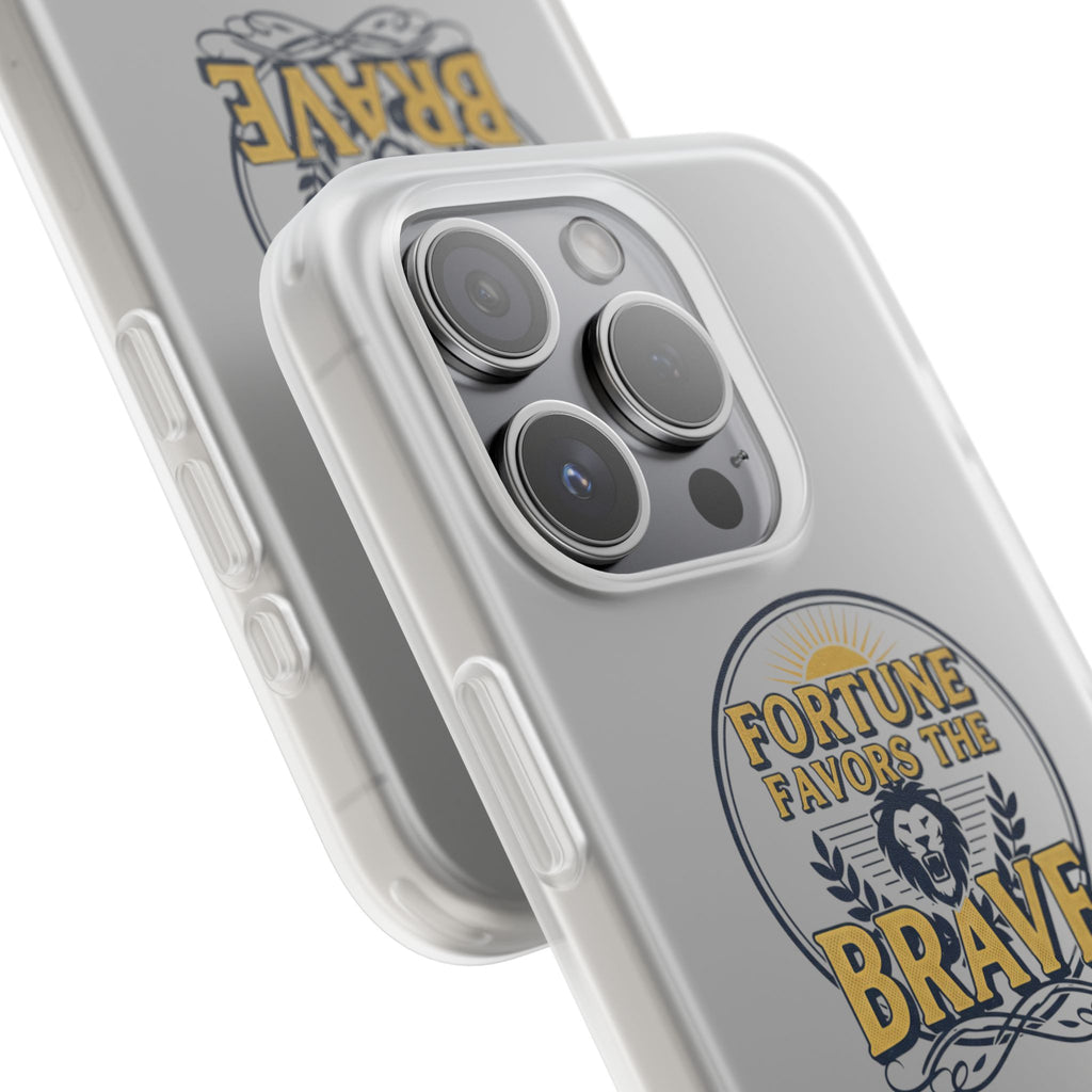 Fortune Favors the Brave Lion Emblem (Flexi Cases)