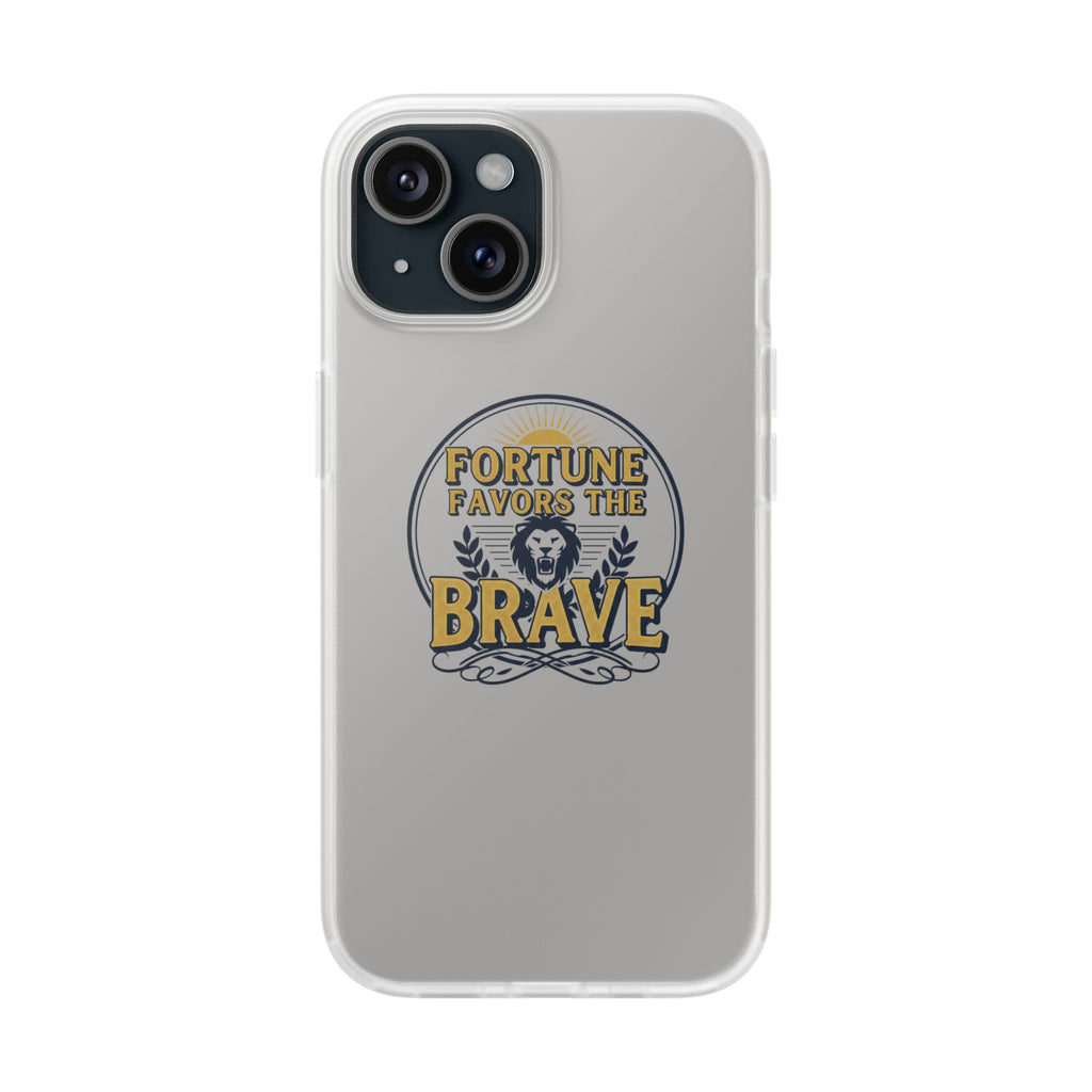 Fortune Favors the Brave Lion Emblem (Flexi Cases)