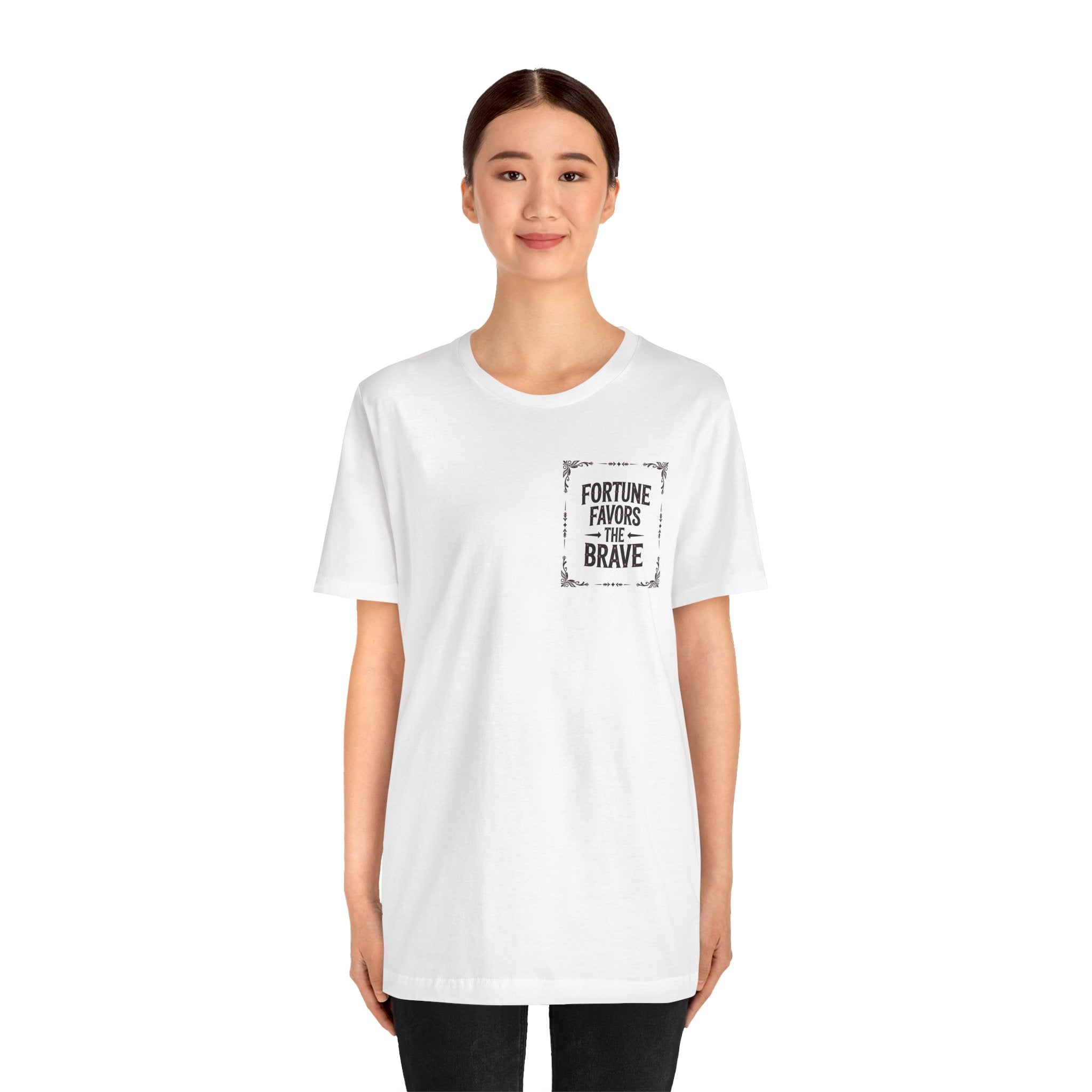 Fortune Favors the Brave Pocket T-Shirt