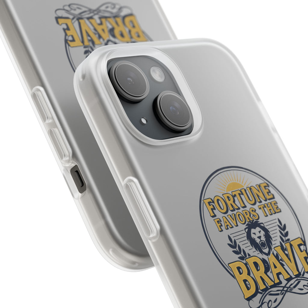 Fortune Favors the Brave Lion Emblem (Flexi Cases)