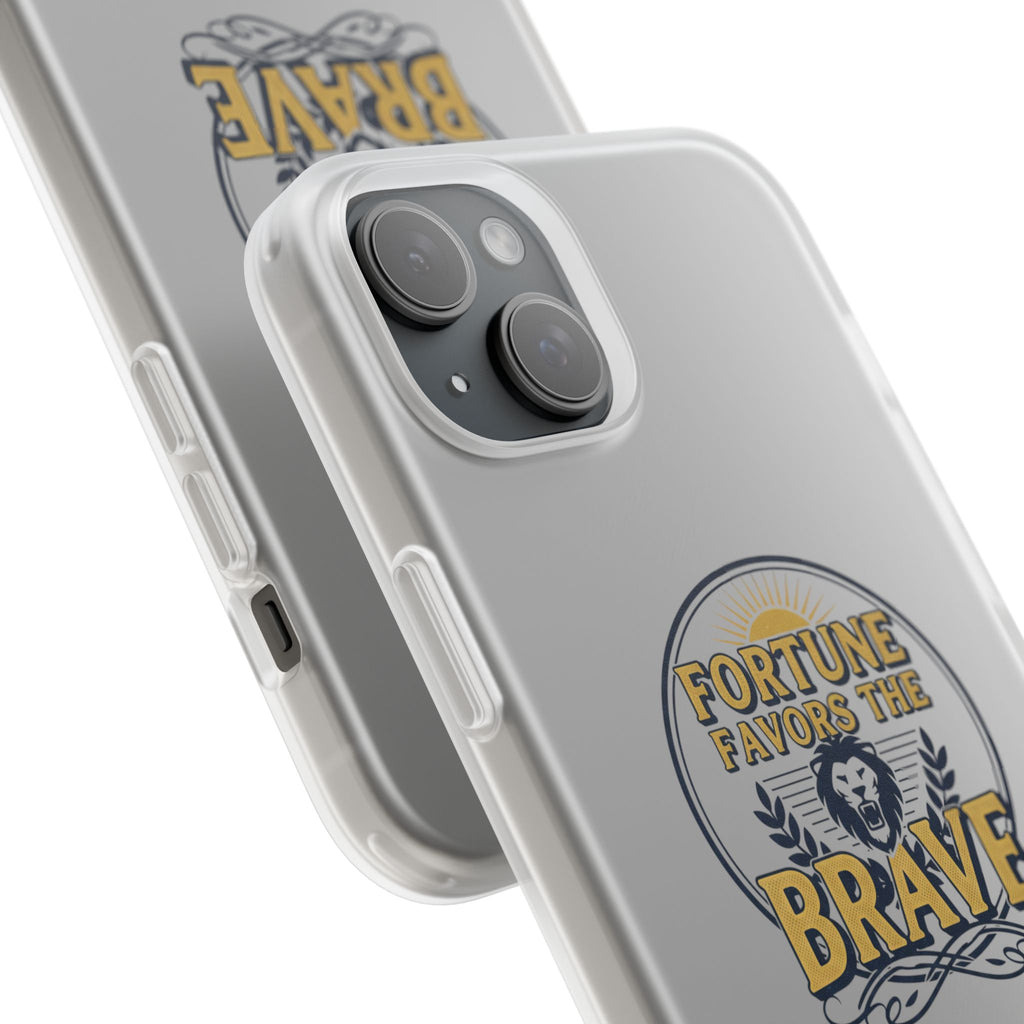 Fortune Favors the Brave Lion Emblem (Flexi Cases)