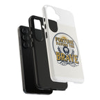 Fortune Favors the Brave Phone Case — Protective Tough Case with Lion Emblem