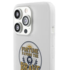 Fortune Favors the Brave Lion Emblem (Flexi Cases)