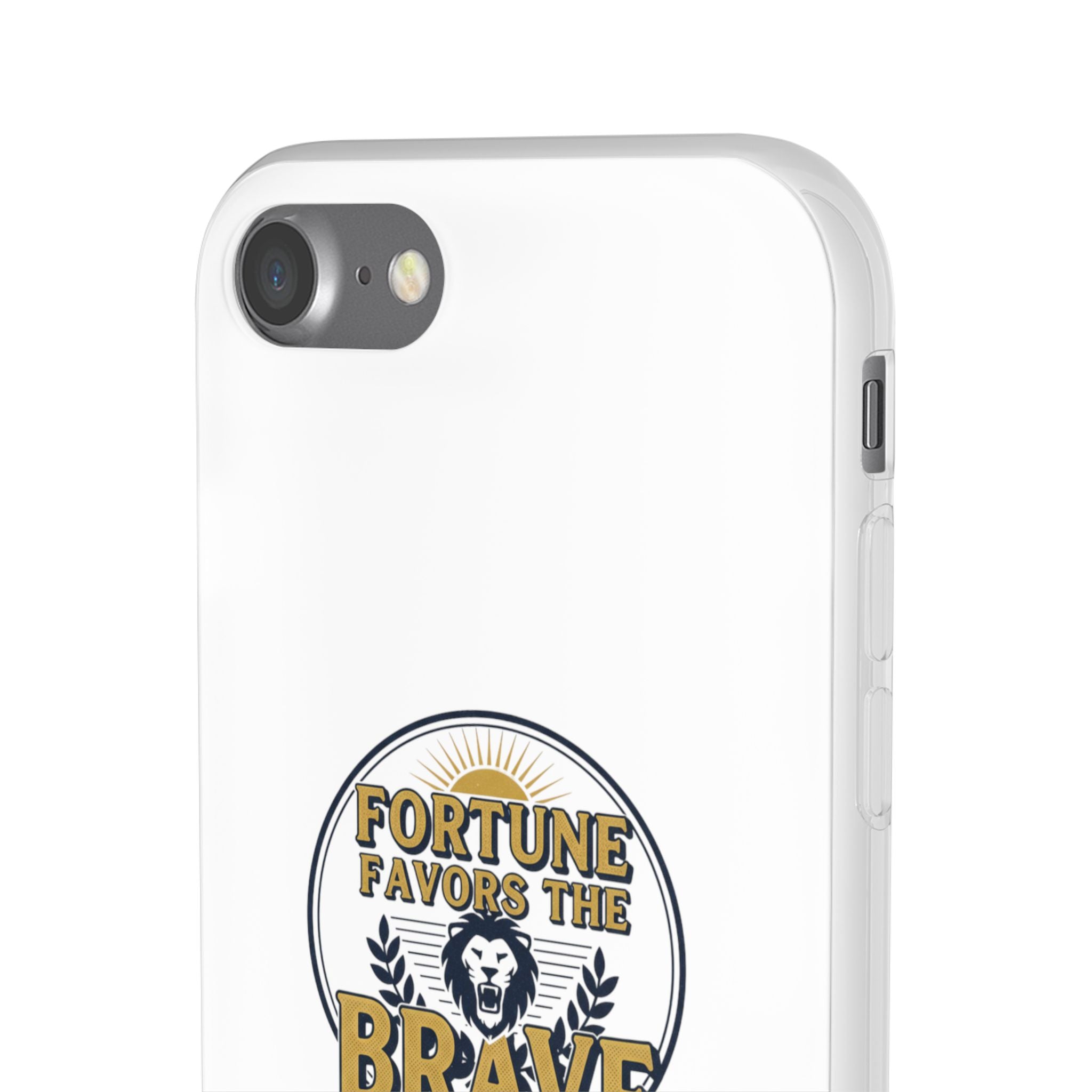 Fortune Favors the Brave Lion Emblem (Flexi Cases)