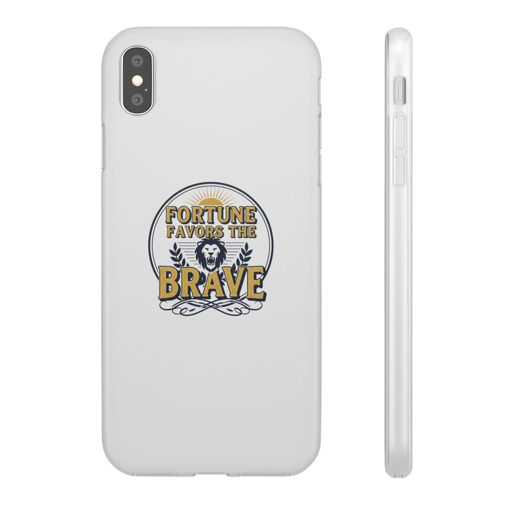 Fortune Favors the Brave Lion Emblem (Flexi Cases)