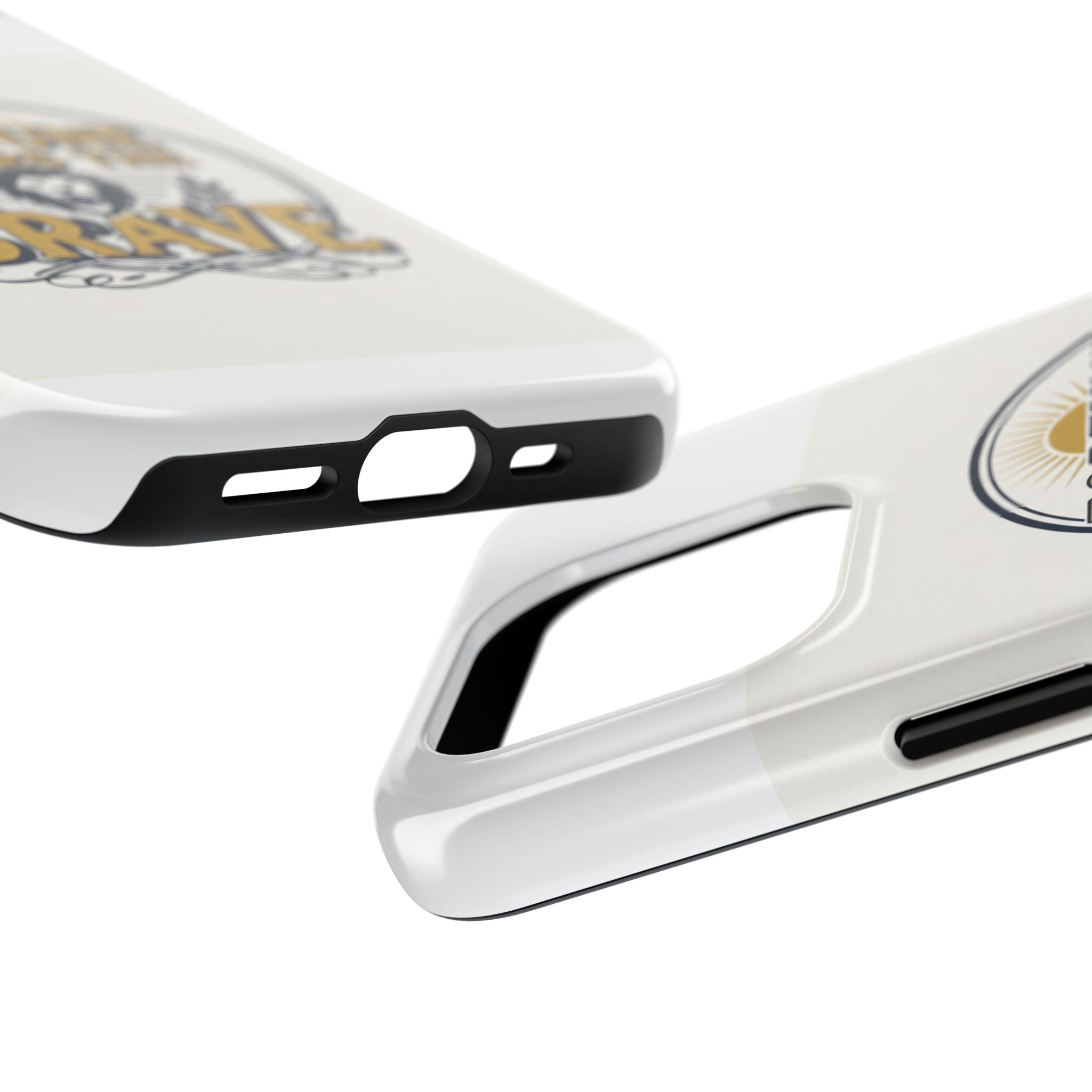 Fortune Favors the Brave Phone Case — Protective Tough Case with Lion Emblem