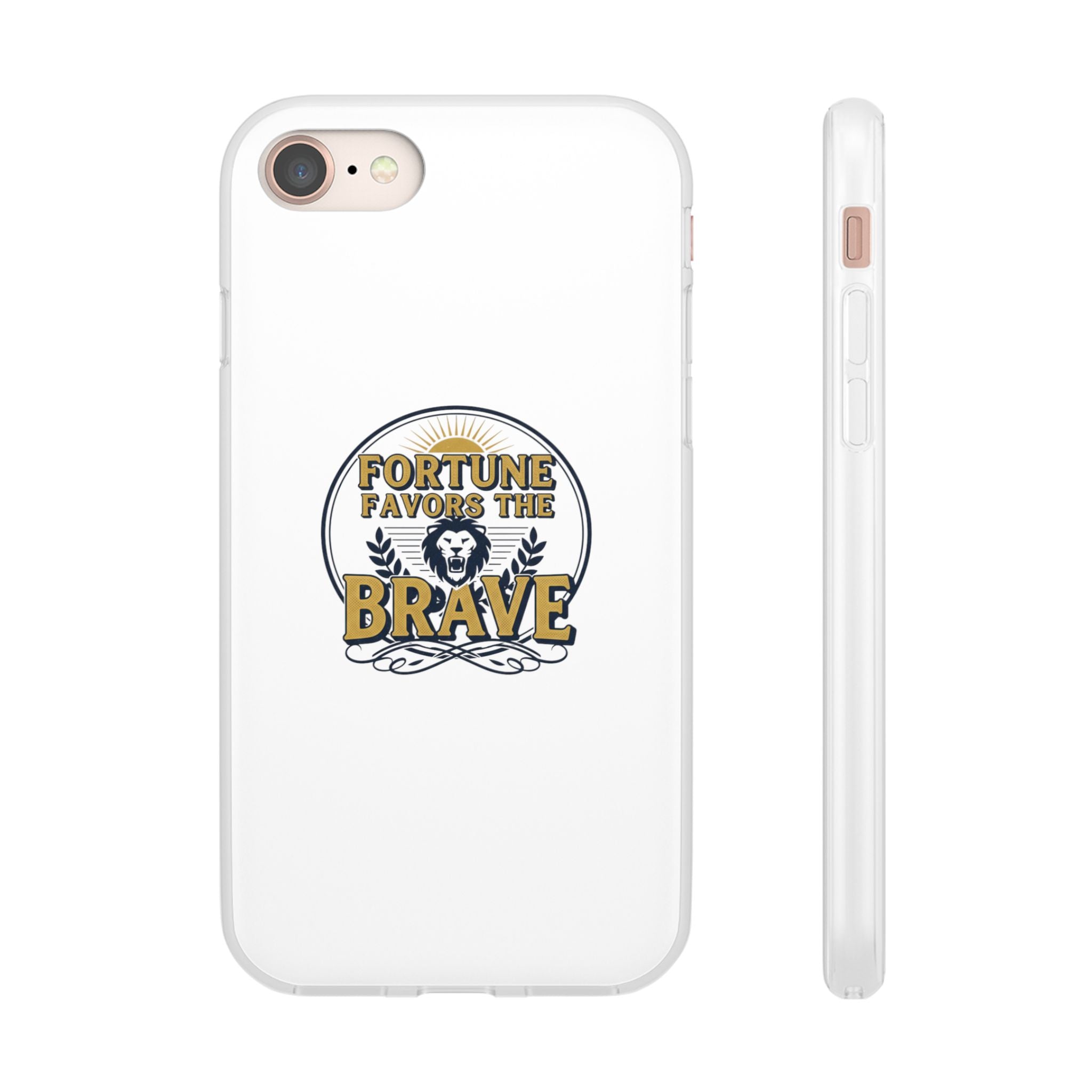 Fortune Favors the Brave Lion Emblem (Flexi Cases)