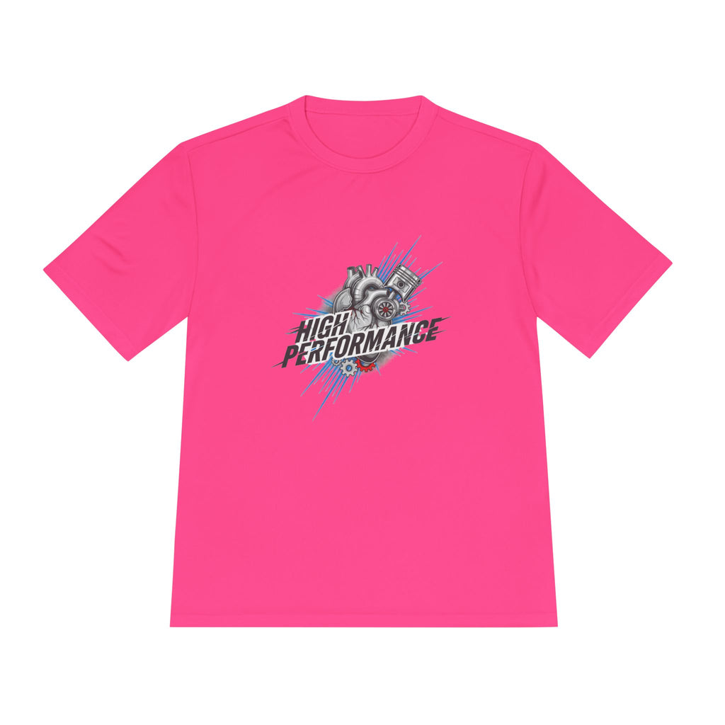 High Performance Racing Tee — Moisture-Wicking Athletic Shirt