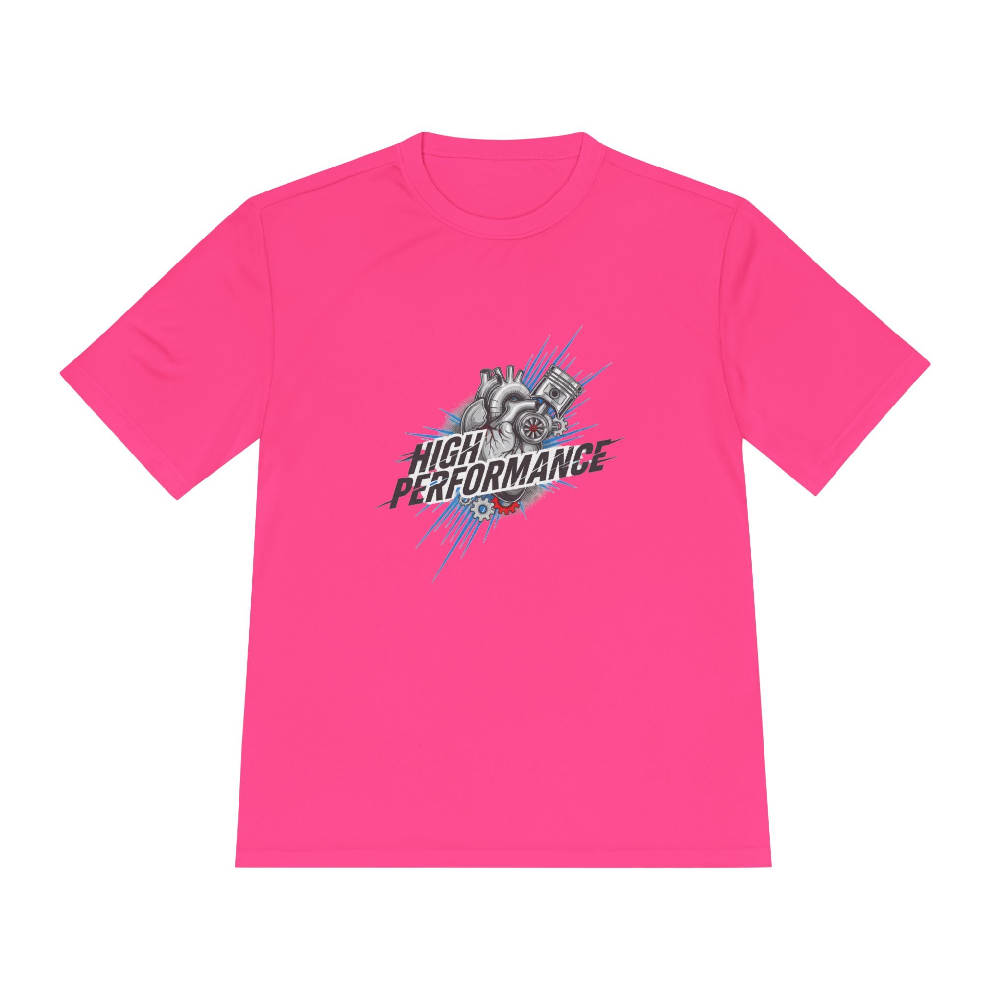 High Performance Racing Tee — Moisture-Wicking Athletic Shirt