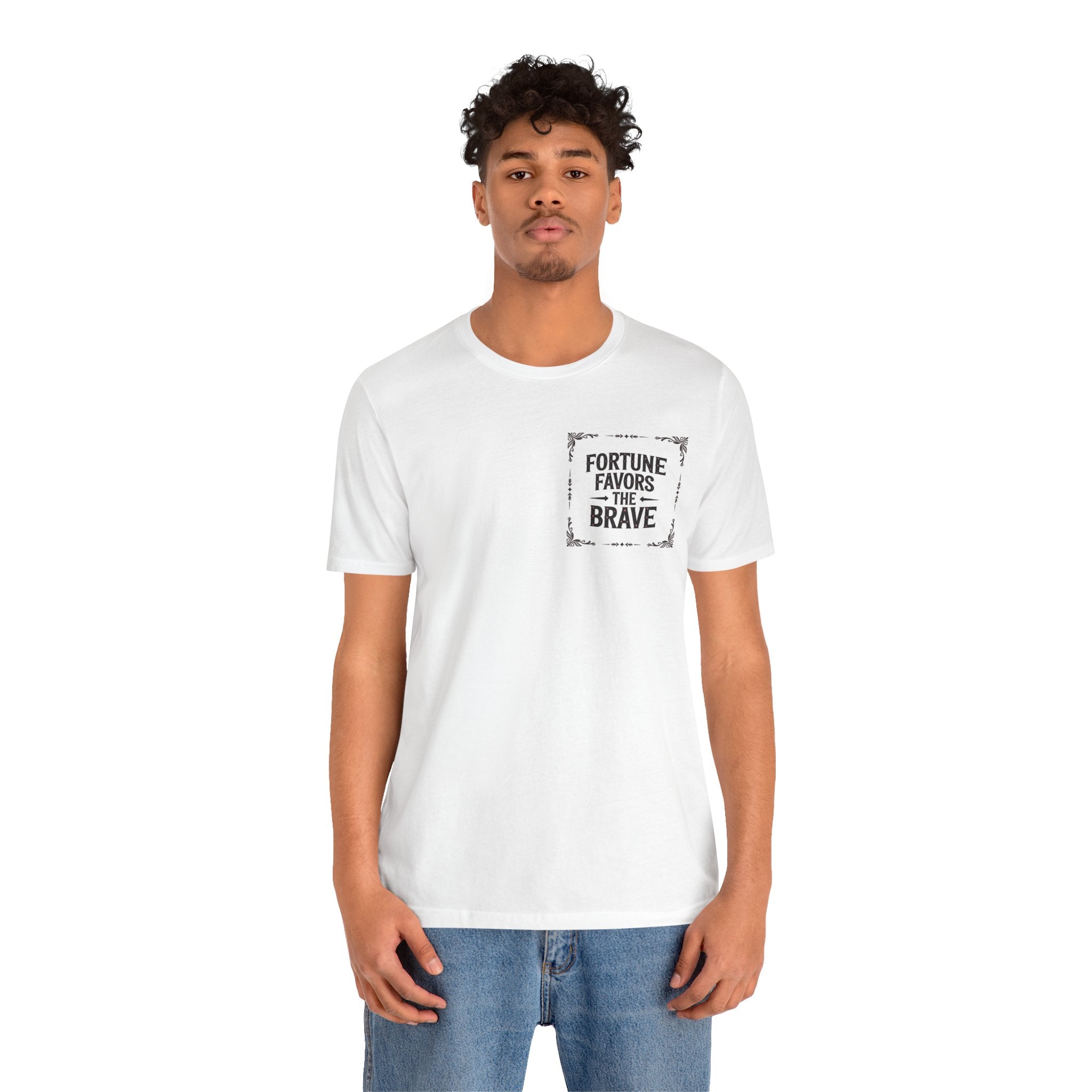 Fortune Favors the Brave Pocket T-Shirt