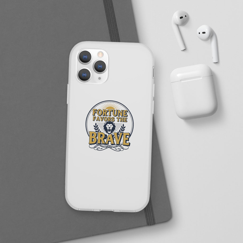 Fortune Favors the Brave Lion Emblem (Flexi Cases)