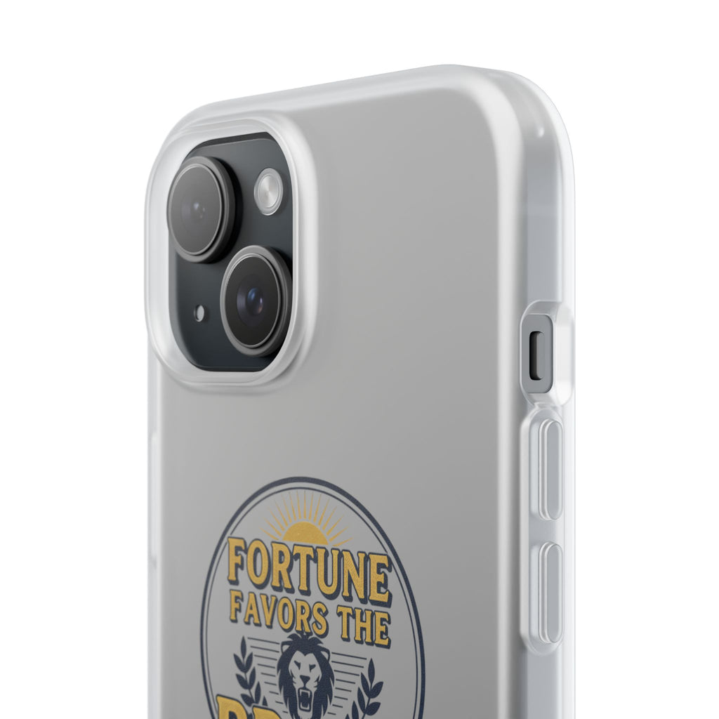 Fortune Favors the Brave Lion Emblem (Flexi Cases)