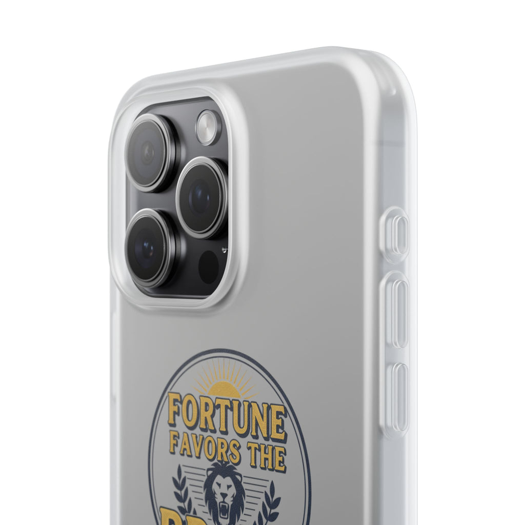 Fortune Favors the Brave Lion Emblem (Flexi Cases)