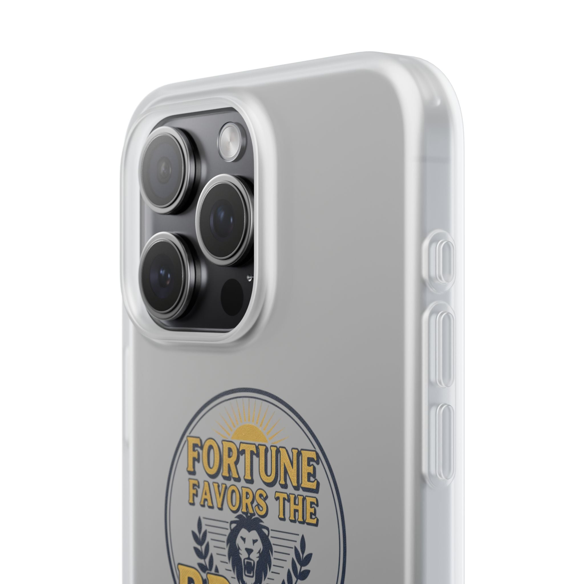 Fortune Favors the Brave Lion Emblem (Flexi Cases)