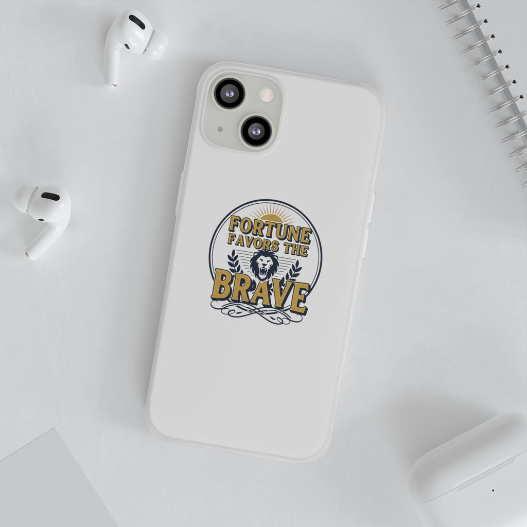 Fortune Favors the Brave Lion Emblem (Flexi Cases)