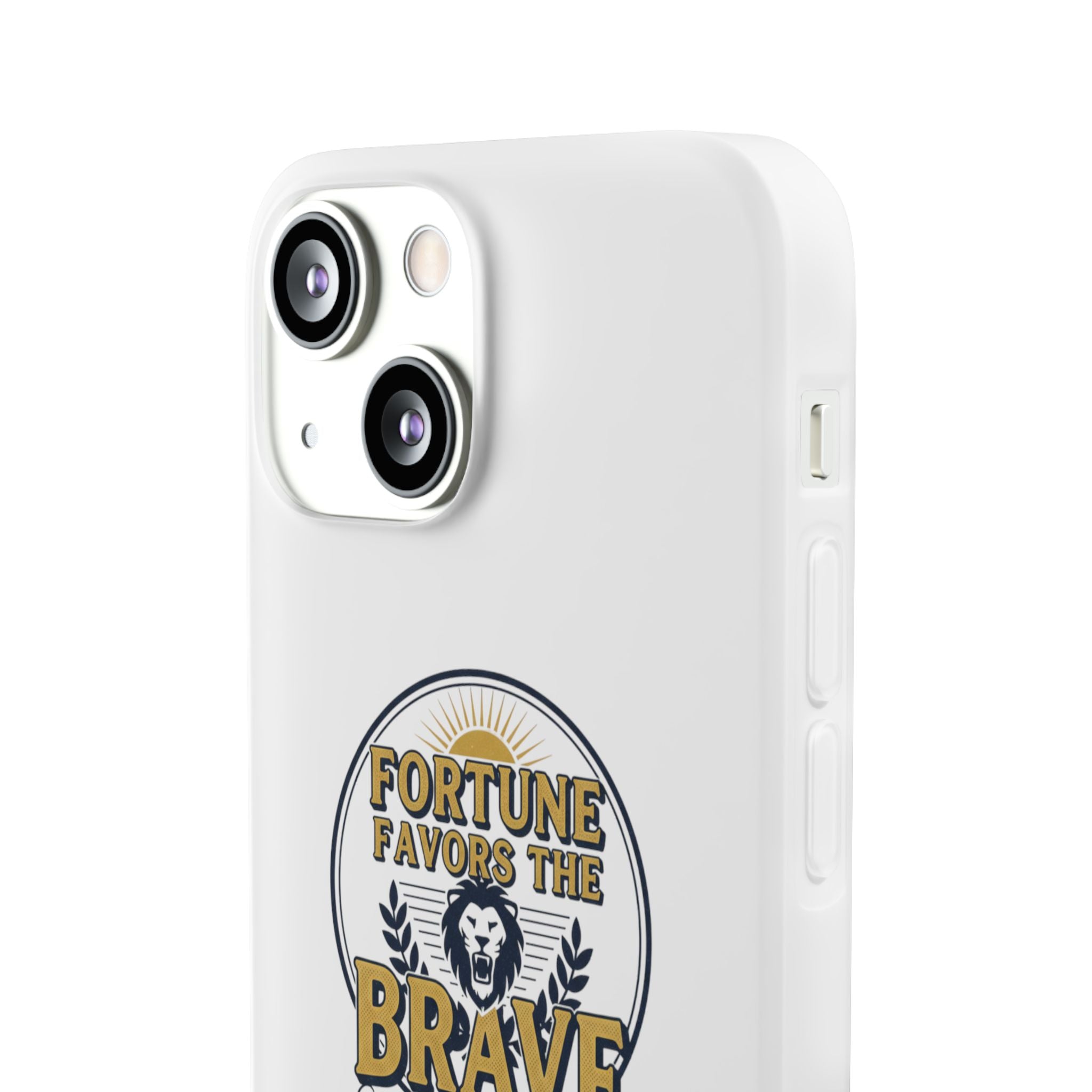 Fortune Favors the Brave Lion Emblem (Flexi Cases)