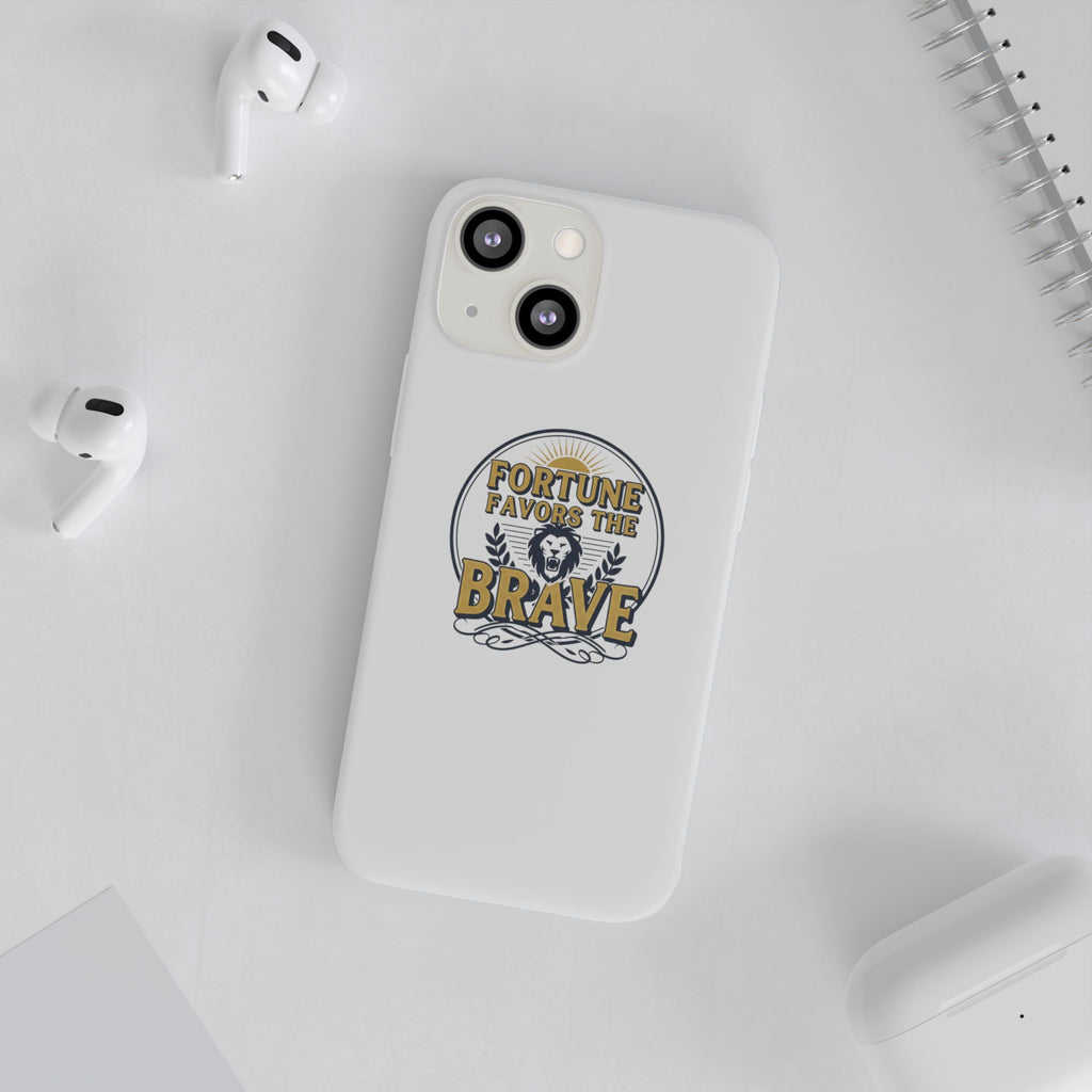 Fortune Favors the Brave Lion Emblem (Flexi Cases)
