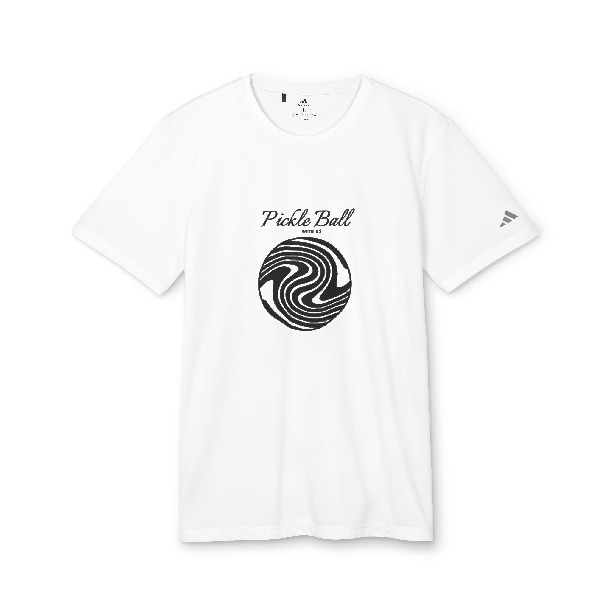 Pickleball Wave Tee — Retro Pickle Ball Graphic T-Shirt