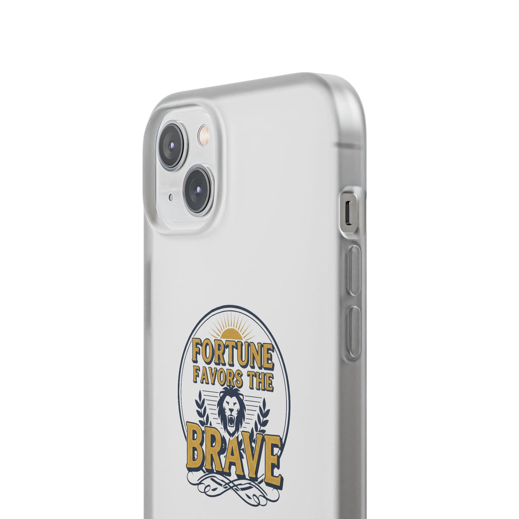 Fortune Favors the Brave Lion Emblem (Flexi Cases)