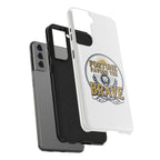 Fortune Favors the Brave Phone Case (Protective Tough Case with Lion Emblem)