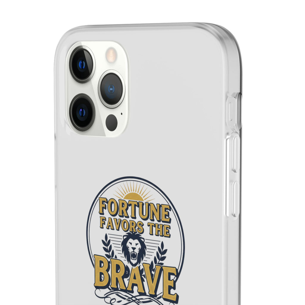 Fortune Favors the Brave Lion Emblem (Flexi Cases)