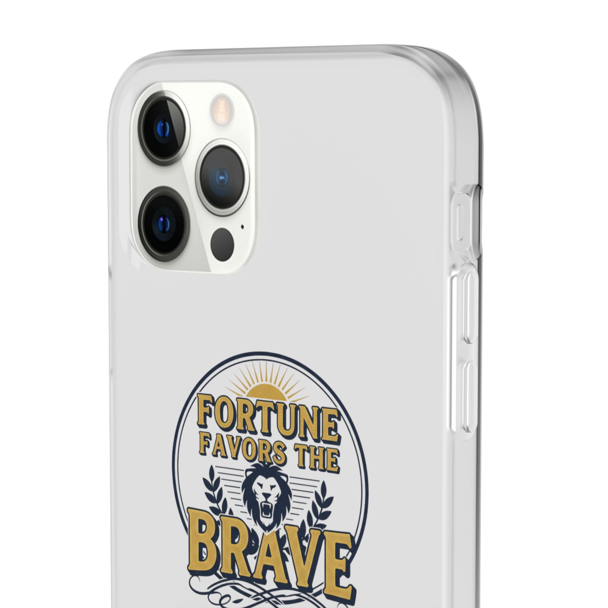 Fortune Favors the Brave Lion Emblem (Flexi Cases)