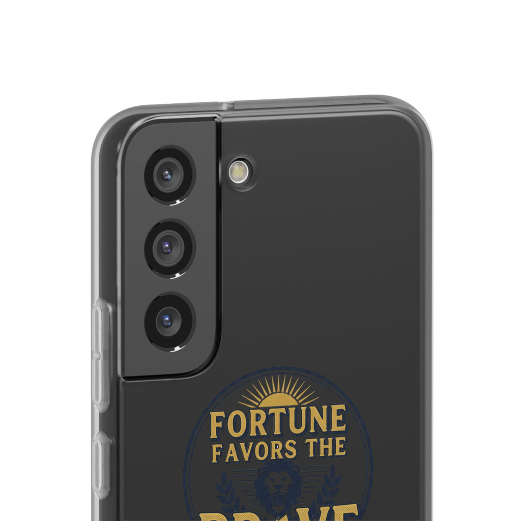 Fortune Favors the Brave Lion Emblem (Flexi Cases)