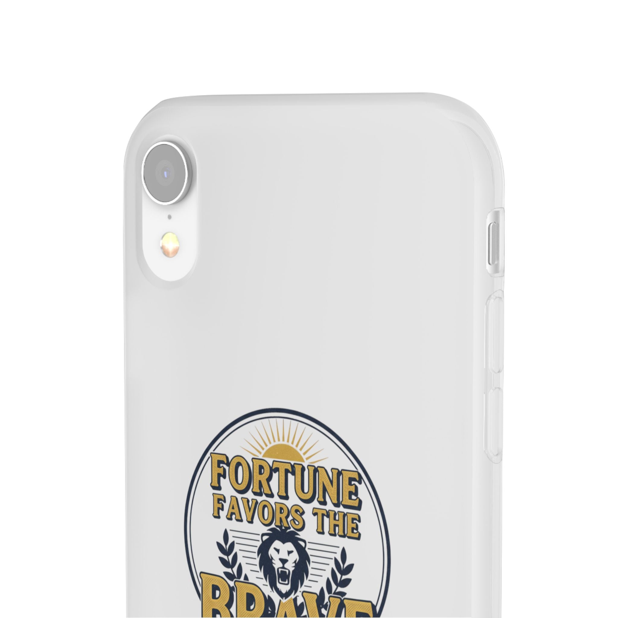 Fortune Favors the Brave Lion Emblem (Flexi Cases)