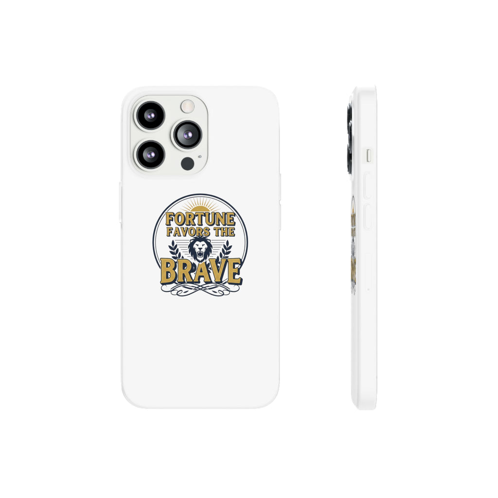 Fortune Favors the Brave Lion Emblem (Flexi Cases)