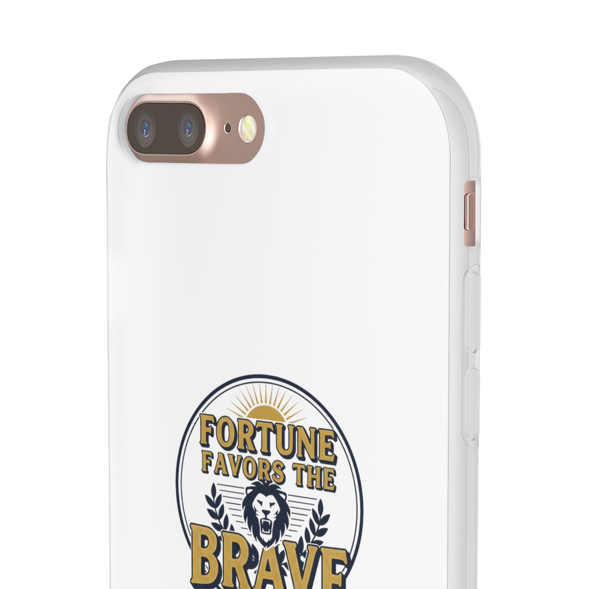 Fortune Favors the Brave Lion Emblem (Flexi Cases)