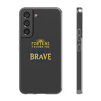 Fortune Favors the Brave Lion Emblem (Flexi Cases)