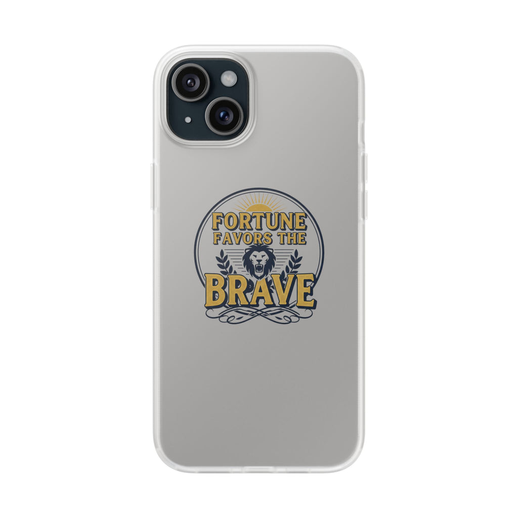 Fortune Favors the Brave Lion Emblem (Flexi Cases)