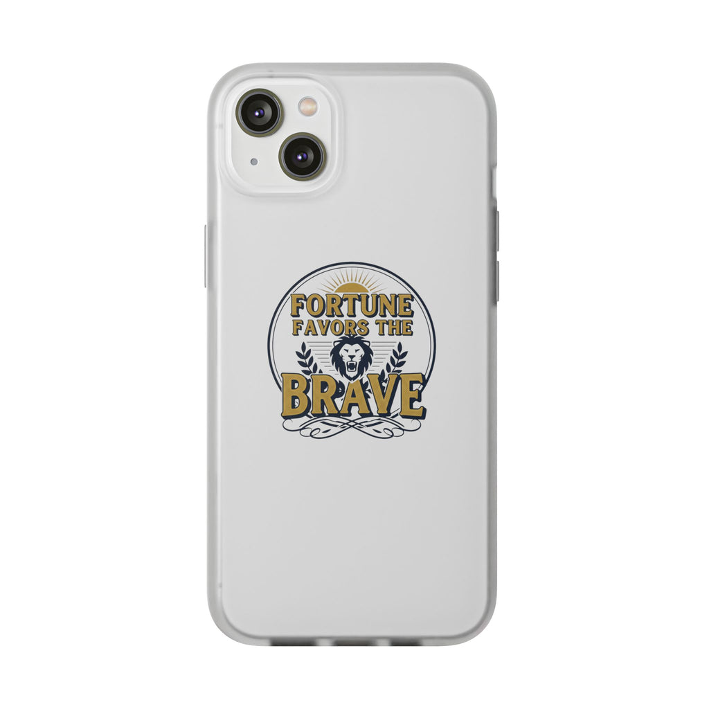 Fortune Favors the Brave Lion Emblem (Flexi Cases)