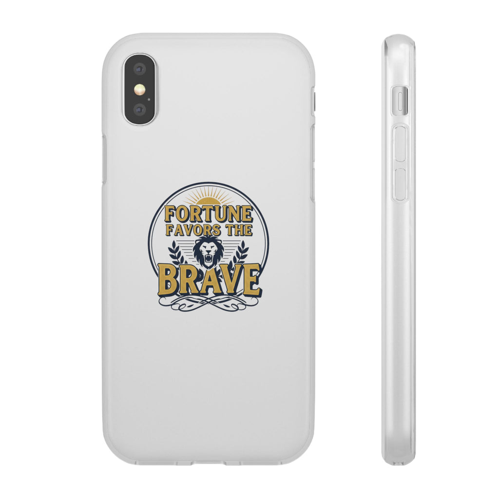 Fortune Favors the Brave Lion Emblem (Flexi Cases)